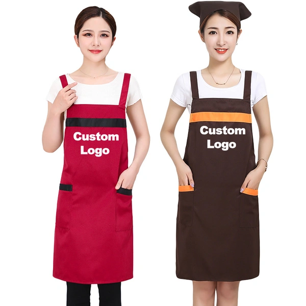 Factory Direct Sale Polyester Cotton Promotional Kitchen Apron