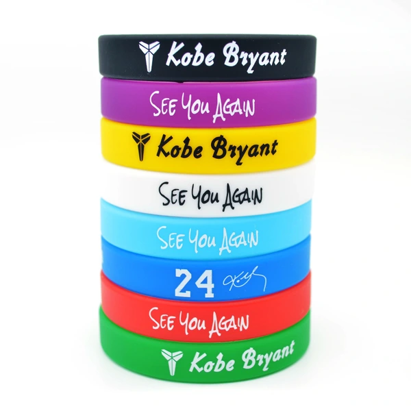 Promotional Cool Sports Rubber Silicone Bracelet Promotional Wristband