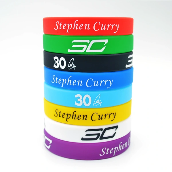 Promotional Cool Sports Rubber Silicone Bracelet Promotional Wristband