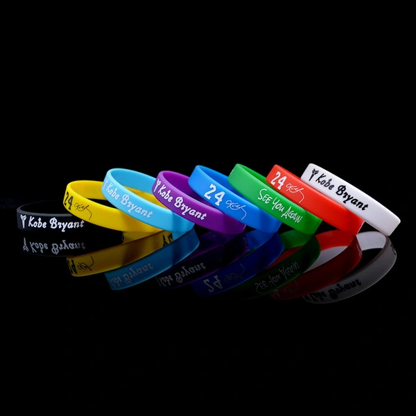 Promotional Cool Sports Rubber Silicone Bracelet Promotional Wristband