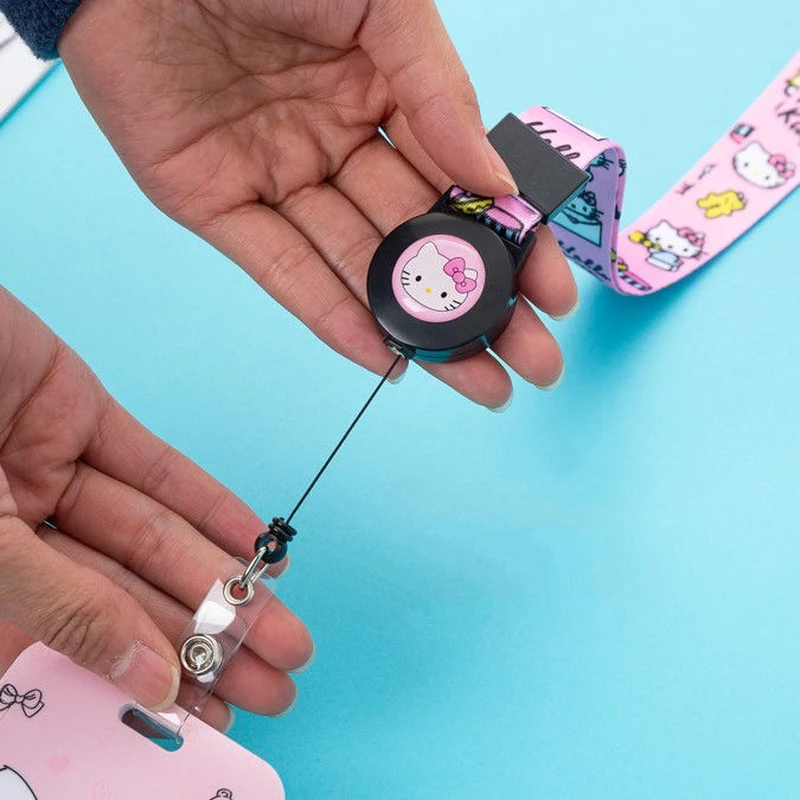 Kids Fashion Cartoon Daily School Id Badge Neck Strap Lanyard