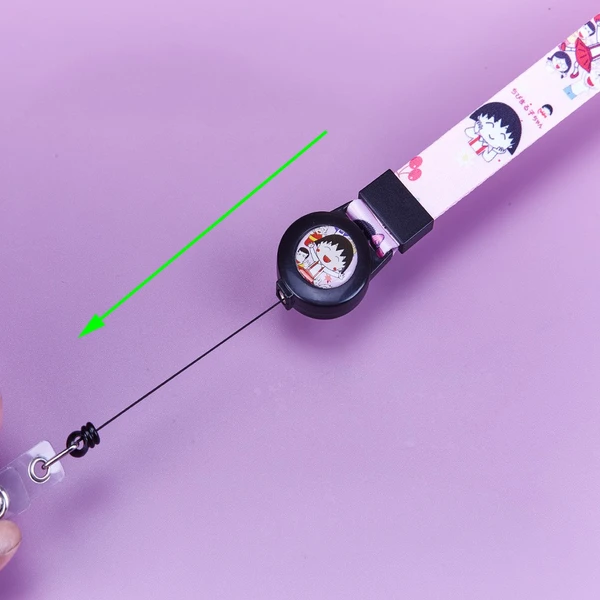 Kids Fashion Cartoon Daily School Id Badge Neck Strap Lanyard