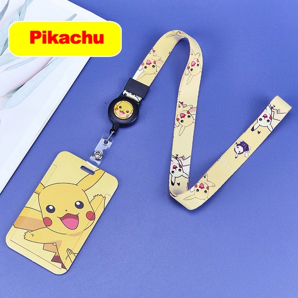 Kids Fashion Cartoon Daily School Id Badge Neck Strap Lanyard