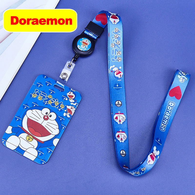 Kids Fashion Cartoon Daily School Id Badge Neck Strap Lanyard