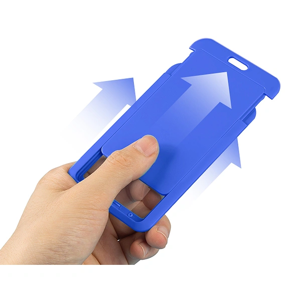 Solid Meeting Exhibition Business ID Lanyard with Custom Company Logo