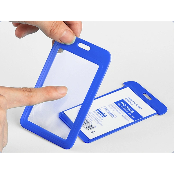 Solid Meeting Exhibition Business ID Lanyard with Custom Company Logo