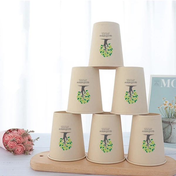 Disposable Hot Drink Paper Cup Beverage Cup Takeaway Advertising Cup