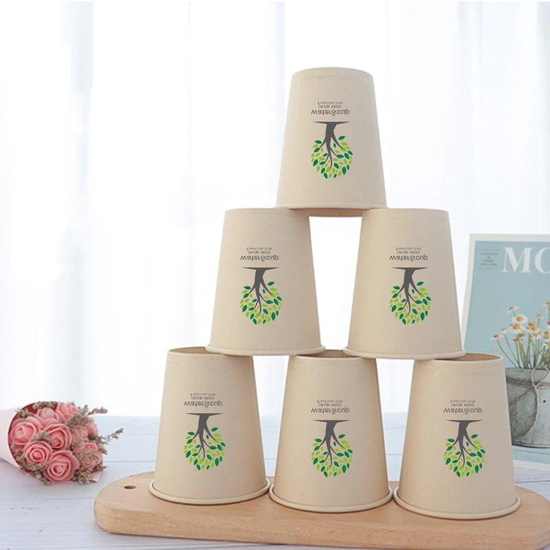 Disposable Hot Drink Paper Cup Beverage Cup Takeaway Advertising Cup