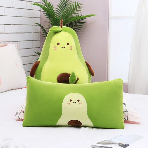 Promotional Business Soft Cartoon Avocado Stuffed Plush Doll Giveaway