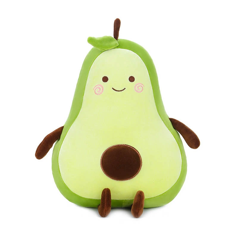 Promotional Business Soft Cartoon Avocado Stuffed Plush Doll Giveaway