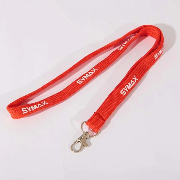 Custom Logo Flat Silk Screen Tubular Lanyard/PK Lanyard Neck Strap