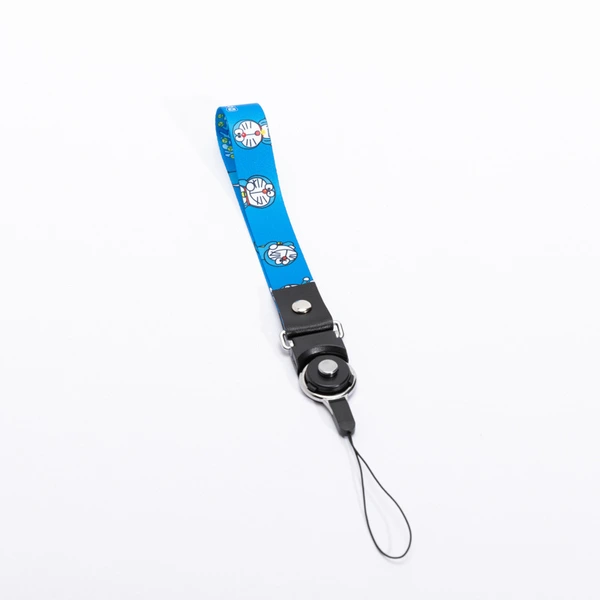 Promotional Custom Heat Transfer Wristlet Keychain Phone Strap