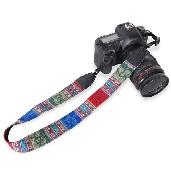 Woven DSLR Camera neck Neck Shoulder Strap with Quick Release Buckles