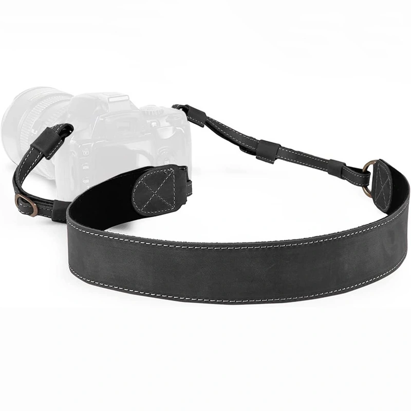 Genuine Leather Camera Neck Shoulder Belt Neck Strap for DSLR