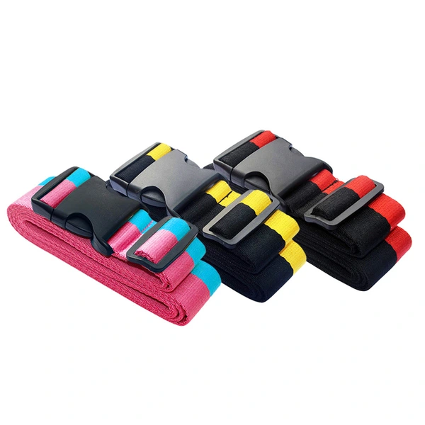 Cross Packing Travel Suitcase Luggage Strap with Adjustable Buckle