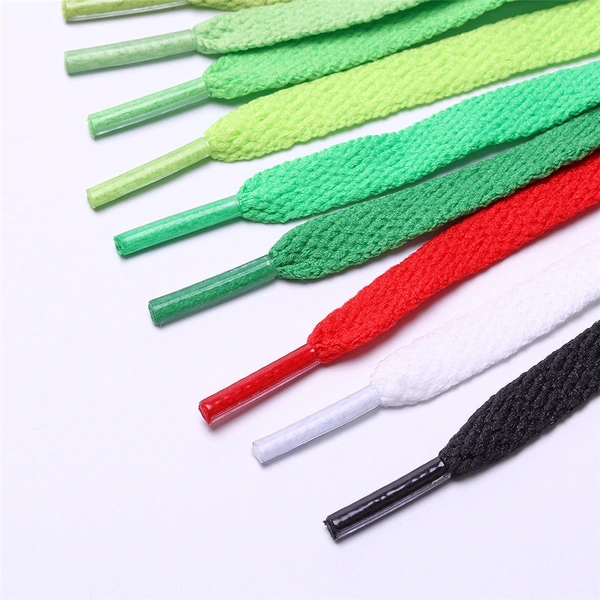 Solid Athletic Sneaker Flat Shoe String Promotional Shoe Ropes