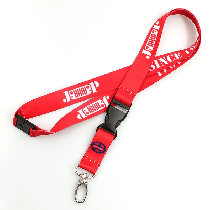 Custom Logo Company Exhibition Business Promotion Polyester Neck Strap