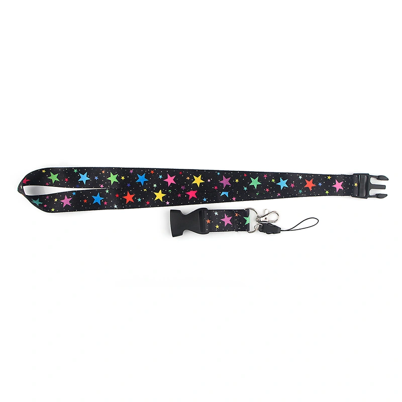 Custom Pattern Breakaway Sublimation Advertising Neck Lanyards