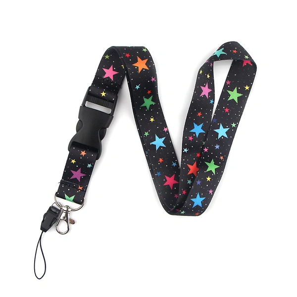 Custom Pattern Breakaway Sublimation Advertising Neck Lanyards