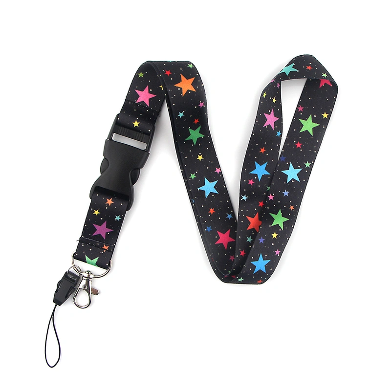 Custom Pattern Breakaway Sublimation Advertising Neck Lanyards