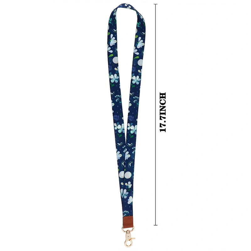 leather buckle neck strap office lanyard exhibition id lanyard