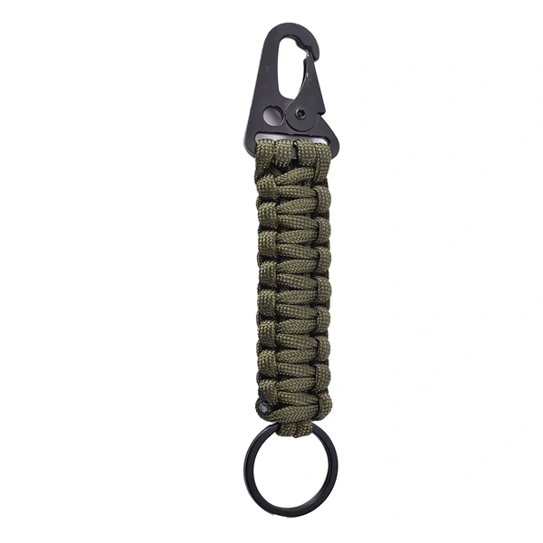Outdoor Multifunction Survival Emergency Carabiner Rope Lanyard