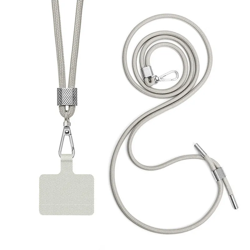 Customized Crossbody Neck Strap Tether Round Mobile Phone Lanyard
