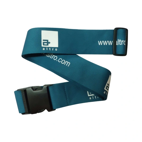 Customized Logo Travel Luggage Belt Luggage Strap for Suitcase
