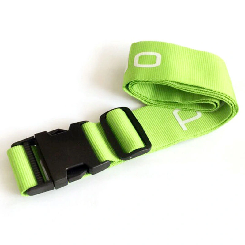 Customized Logo Travel Luggage Belt Luggage Strap for Suitcase