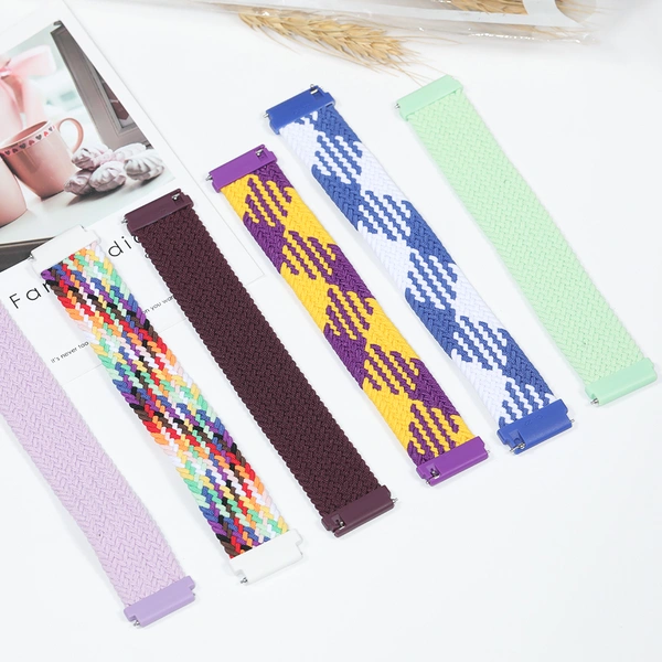 20mm 22mm Braided Watch Band Watch Strap for Samsung Galaxy Watch 5/4