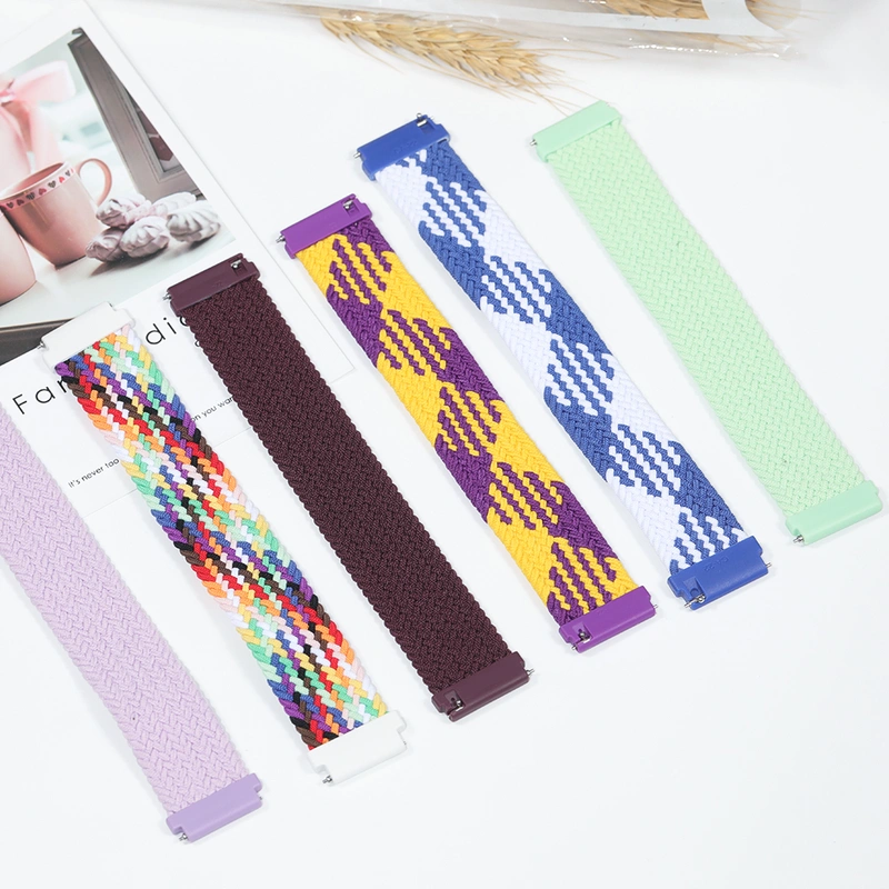 20mm 22mm Braided Watch Band Watch Strap for Samsung Galaxy Watch 5/4