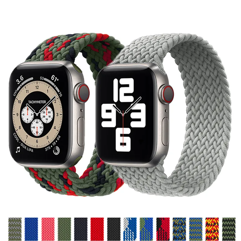 Braided Solo Loop for Apple Watch Business Gift Watch Strap
