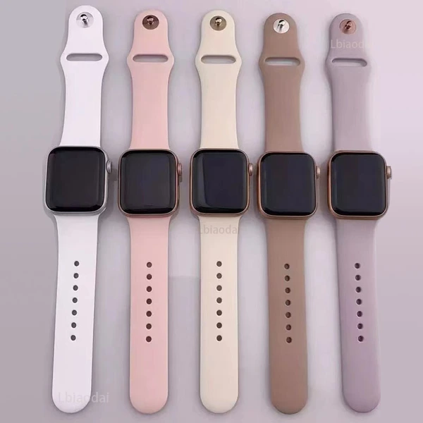 Silicone Strap for Apple Watch Band Bracelet Iwatch Series