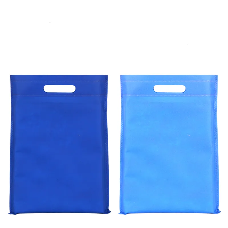 Supermarket Promotional Non Woven Grocery Shopping Bags