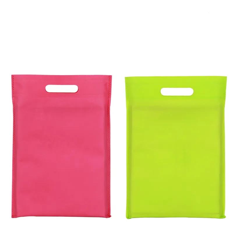 Supermarket Promotional Non Woven Grocery Shopping Bags
