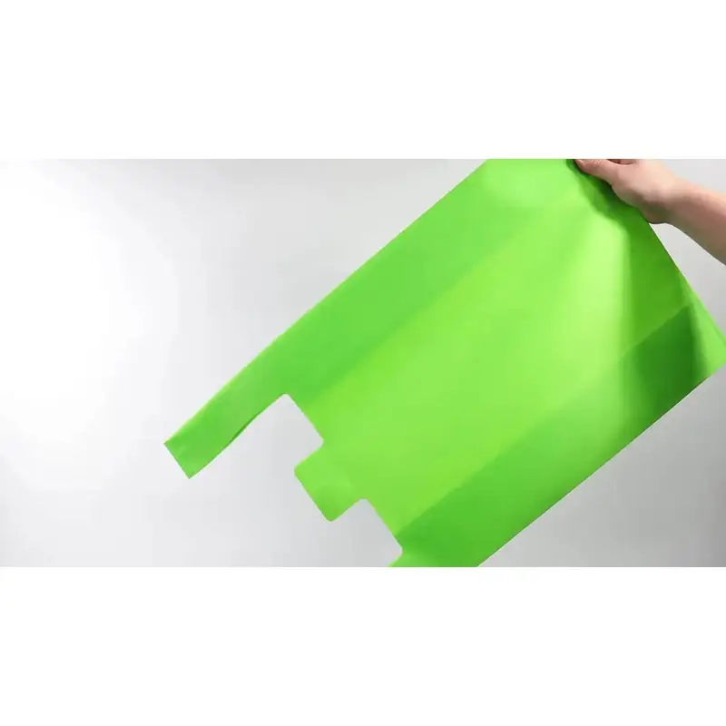 Custom Non Woven T-shirt Bags Recyclable Vest Carrier Bags