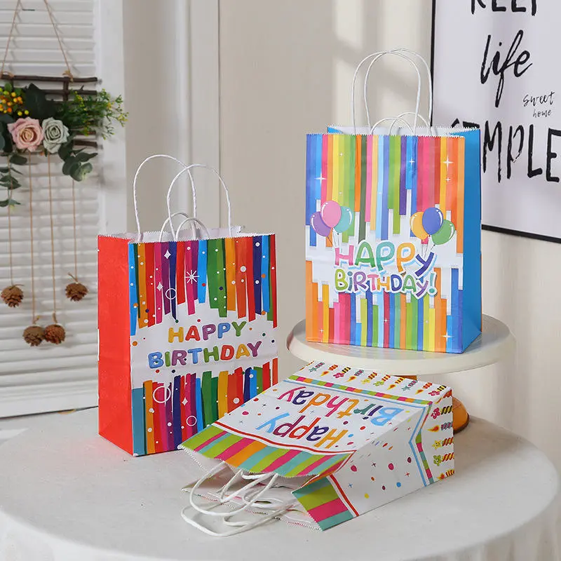 Happy Birthday Party Celebration Promotional Gift Paper Bag