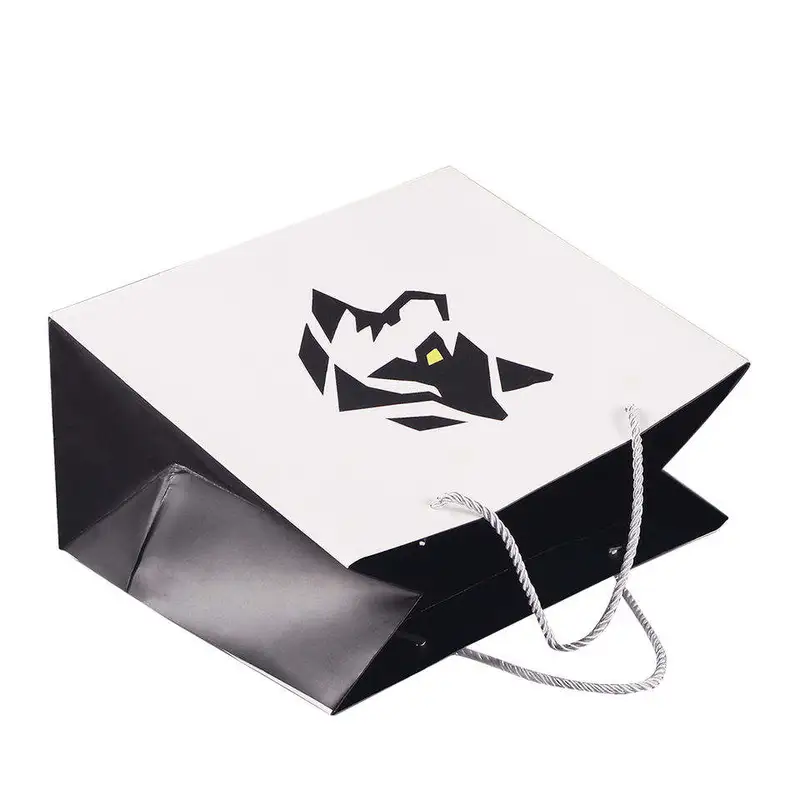 Custom Luxury Kraft Gift Shopping Paper Bags