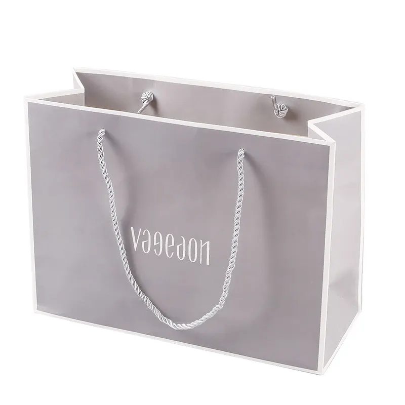 Custom Luxury Kraft Gift Shopping Paper Bags