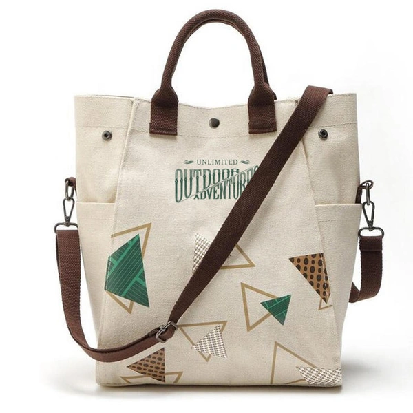 Fashion Customized Logo Canvas Bag Tote Shopping Bag Cotton Canvas Bag