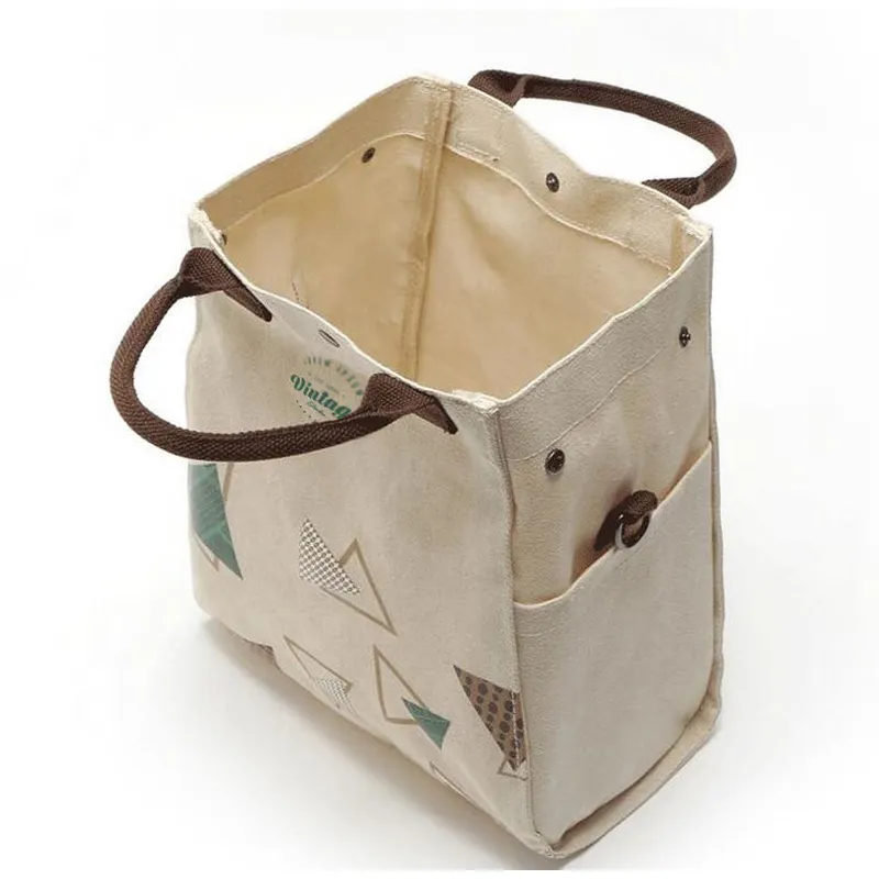 Fashion Customized Logo Canvas Bag Tote Shopping Bag Cotton Canvas Bag