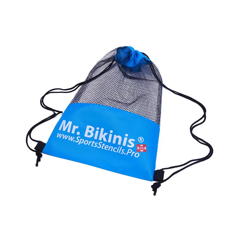 Custom Plain Promotion Polyester Drawstring Travel Shoe Bag