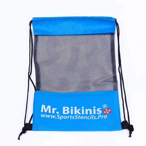 Custom Plain Promotion Polyester Drawstring Travel Shoe Bag