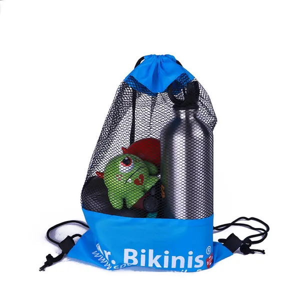 Custom Plain Promotion Polyester Drawstring Travel Shoe Bag