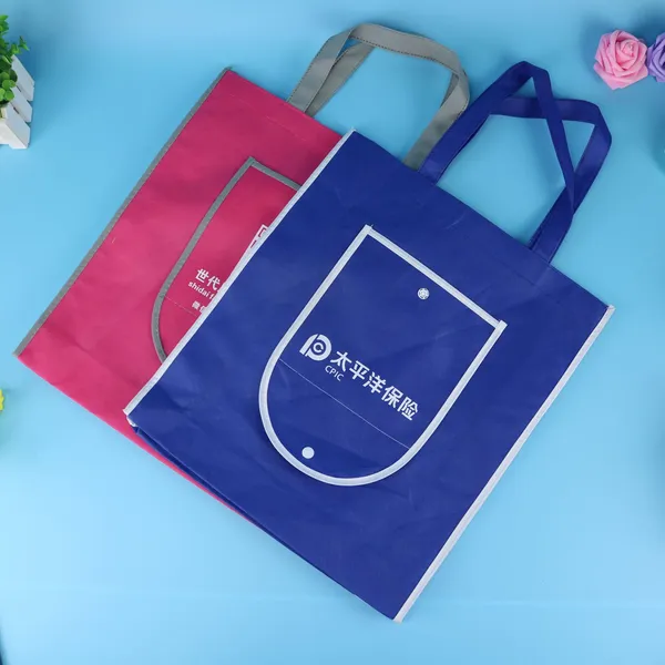 Reusable Foldable Shopping Travel Non Woven Tote Bags Grocery Bags