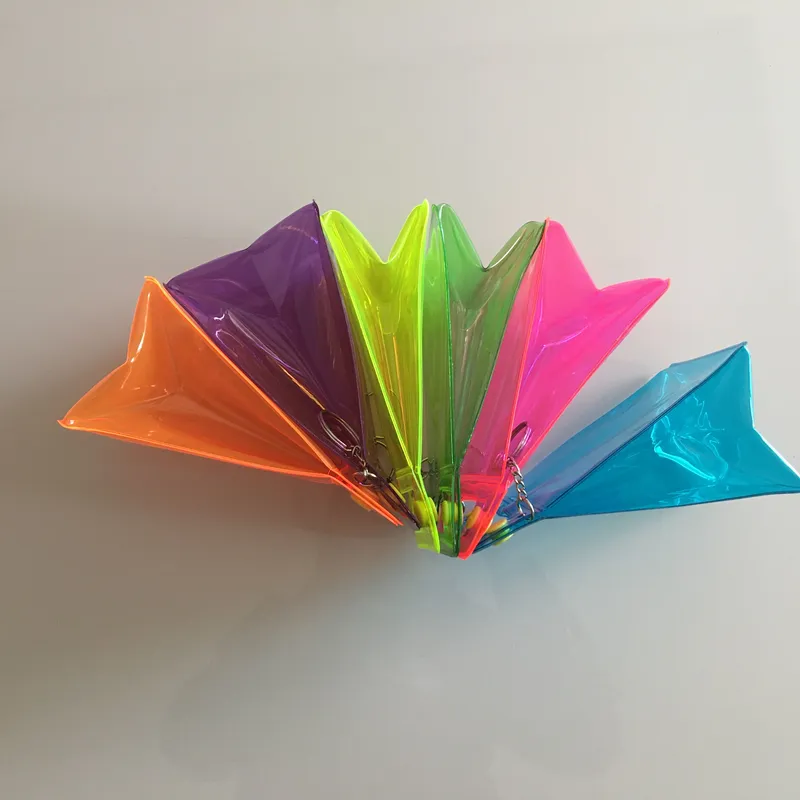 Customized Logo Transparent PVC Waterproof Cosmetic Bag