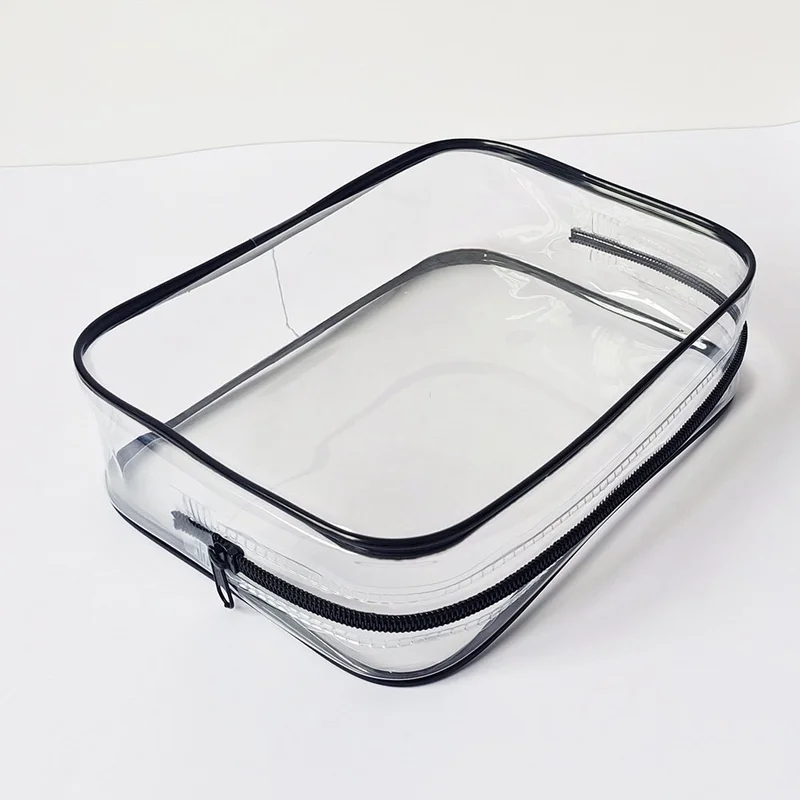 Makeup Organizer Transparent PVC Cosmetic Bag Travel Toiletries Bag