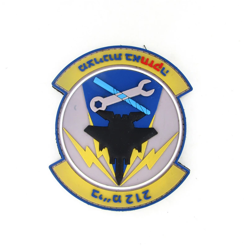 Custom 3D Heat Transfer Silicone Label Embossed Logo Pvc Rubber Patch