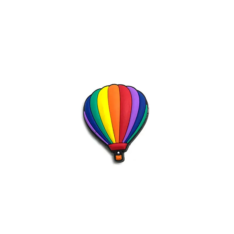 Soft Hot Air Balloon Design PVC Pin Badge