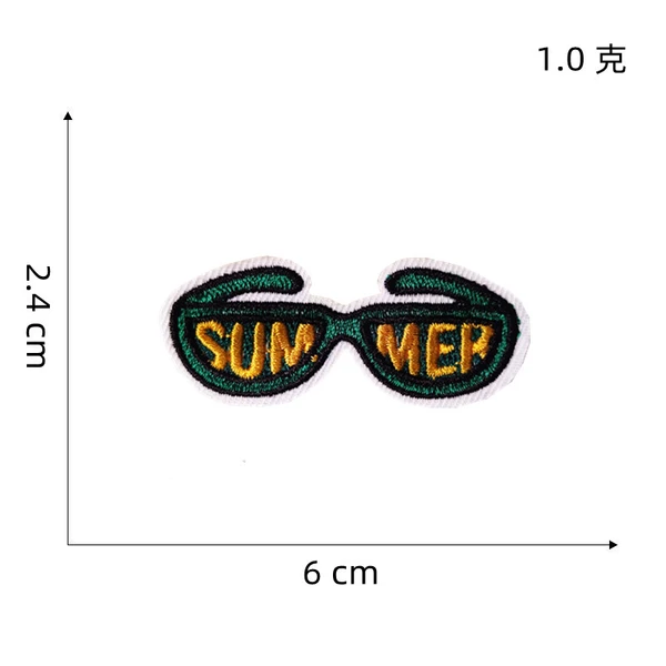 Embroidered Iron on Outdoor Scenery Patch for Clothing DIY Accessories